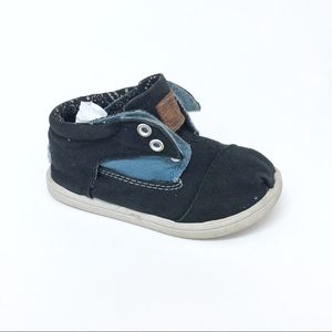 Toms Toddler High Top Canvas Shoes